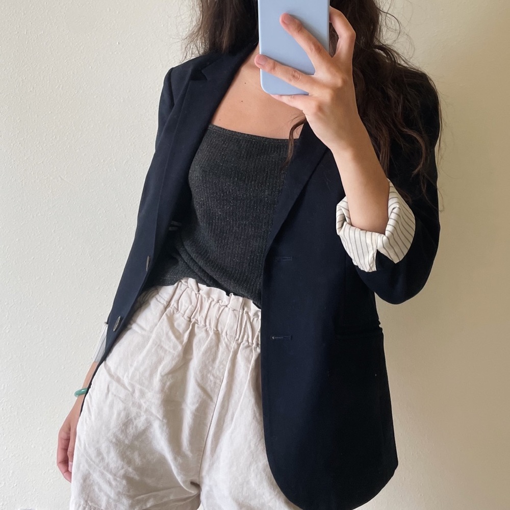 J. Crew Navy Blazer